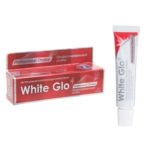 Паста зубная Вайт Гло White Glo Отбеливающая профессиональный выбор Паста в Казахстане, интернет-аптека Рокет Фарм