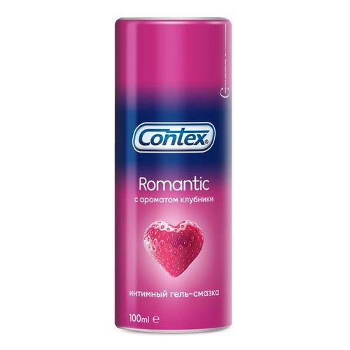 Гель смазка Контекс Contex Romantic Love ароматизированная Лубриканты в Казахстане, интернет-аптека Рокет Фарм