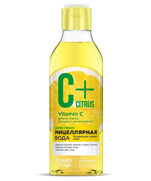 Мицеллярная вода для Cияния кожи серии C+Citrus
  в Казахстане, интернет-аптека Рокет Фарм