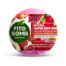Бомбочка для ванны Fito Bomb шипучая «Омолаживающая»  в Казахстане, интернет-аптека Рокет Фарм