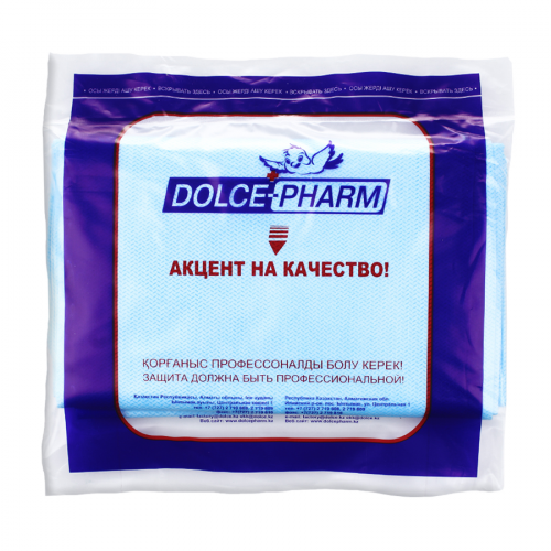 DOLCE-PHARM Простынь стерильная 200*80 1шт  в Казахстане, интернет-аптека Рокет Фарм