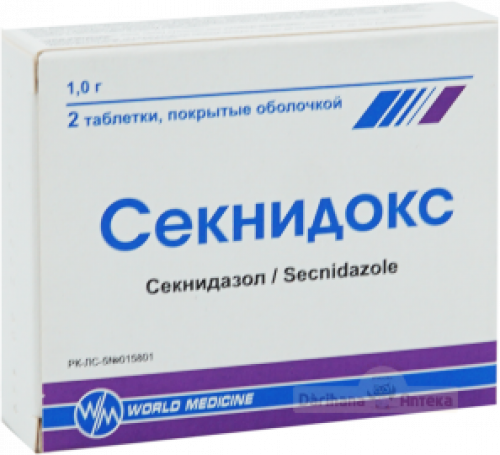 Секнидокс Таблетки в Казахстане, интернет-аптека Рокет Фарм