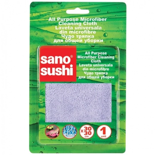 Sano Sushi All Purpose Microfiber Cleaning Cloth  в Казахстане, интернет-аптека Рокет Фарм