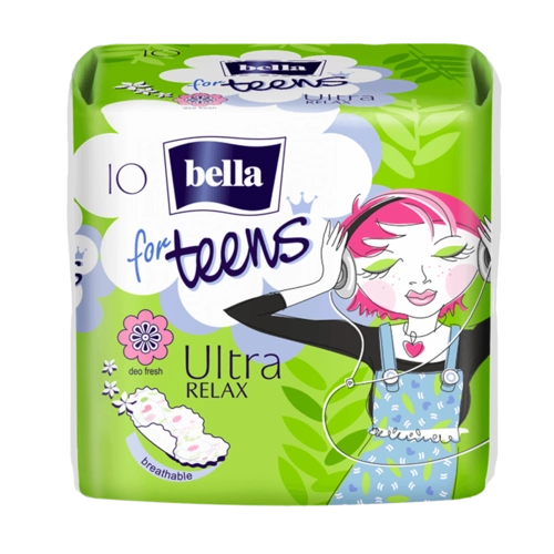 Прокладки Белла Bella For Teens Ultra Relax Прокладки в Казахстане, интернет-аптека Рокет Фарм