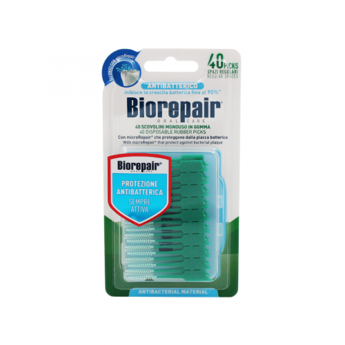 BIOREPAIR Палочки зубные мягкие 40шт/уп Spazi Regolari  в Казахстане, интернет-аптека Рокет Фарм