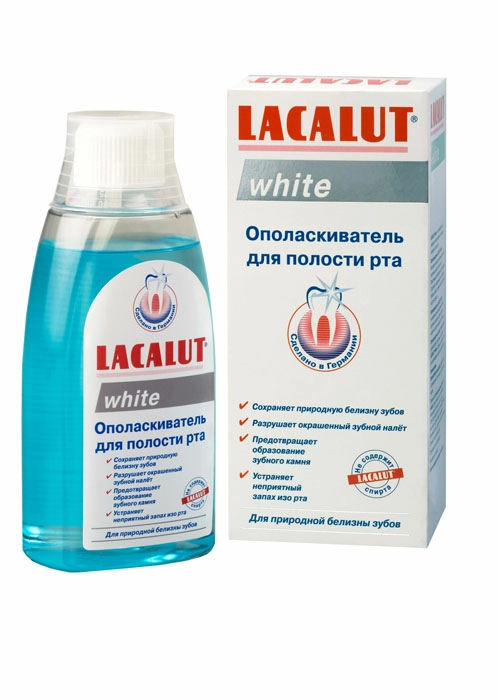 Ополаскиватель для полости рта Лакалют Уайт Lacalut White 