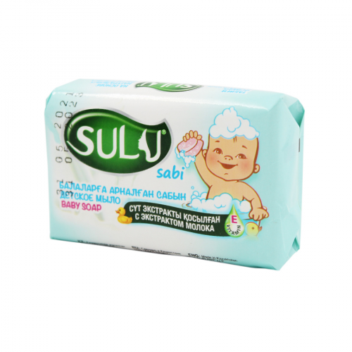 SULU Мыло детское c экстрактом Молока 90гр  в Казахстане, интернет-аптека Рокет Фарм