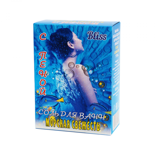 BLISS Соль для ванны, с пеной, морская свежесть  в Казахстане, интернет-аптека Рокет Фарм