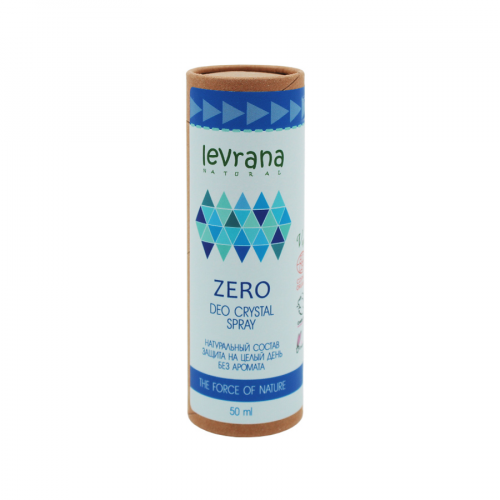 LEVRANA Дезодорант Deo crystal spray Zero 50мл  в Казахстане, интернет-аптека Рокет Фарм