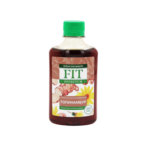 FIT EFFECTUM Сироп Топинамбур витаминизированный 250 мл  в Казахстане, интернет-аптека Рокет Фарм