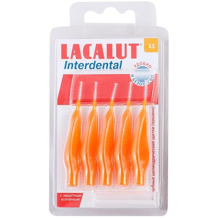 Щетка зубная Лакалют Lacalut Интердентал XS 2,0мм ершик