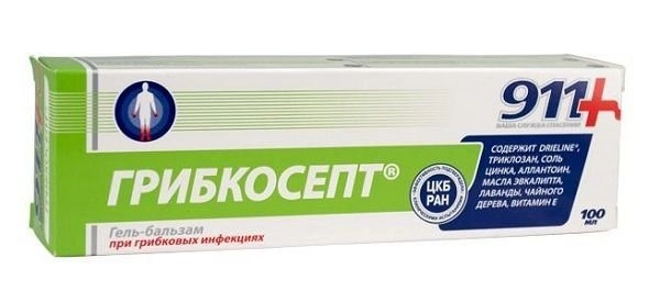 911 ГрибкоСепт гель Гель в Казахстане, интернет-аптека Рокет Фарм