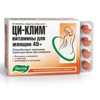 Ци клим для женщин 45+ Таблетки в Казахстане, интернет-аптека Рокет Фарм