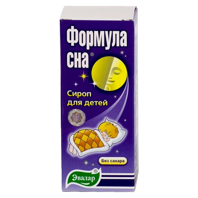 Формула сна Для детей без сахара Сироп в Казахстане, интернет-аптека Рокет Фарм