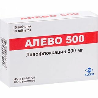 Алево Таблетки 500мг 