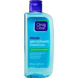 Клин&Клиа Clean&Clear Лосьон очищающий для чувствительной кожи Лосьон в Казахстане, интернет-аптека Рокет Фарм