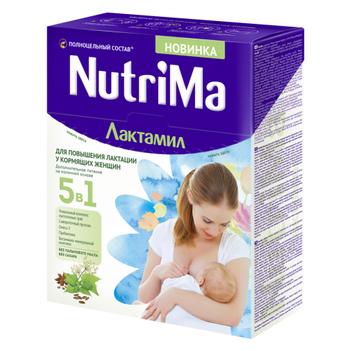 INFAPRIM Питание для кормящих матерей NUTRIMA ЛАКТАМИЛ 5в1  в Казахстане, интернет-аптека Рокет Фарм