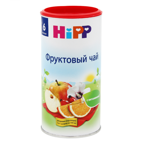 HIPP Чай фруктовый c 6 месяцев 200гр  в Казахстане, интернет-аптека Рокет Фарм