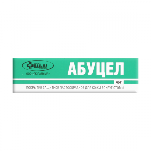 ПАЛЬМА Абуцел Паста для защиты кожи вокруг стомы 45 гр  в Казахстане, интернет-аптека Рокет Фарм