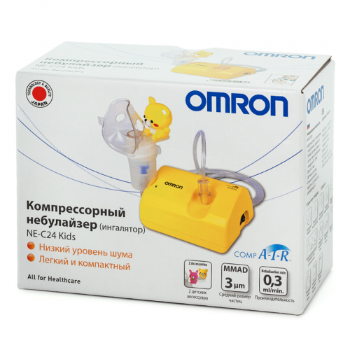 OMRON Небулайзер компрессорный C24 Kids  в Казахстане, интернет-аптека Рокет Фарм