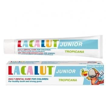 Паста зубная Лакалют Lacalut Junior Тропикана Паста в Казахстане, интернет-аптека Рокет Фарм