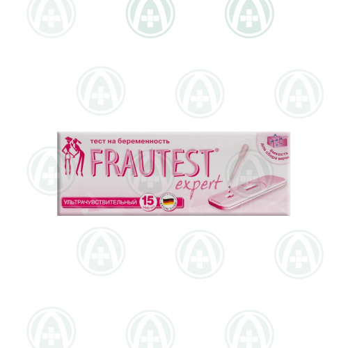 Тест для определения беременности Frautest Expert кассета с пипеткой Тест в Казахстане, интернет-аптека Рокет Фарм