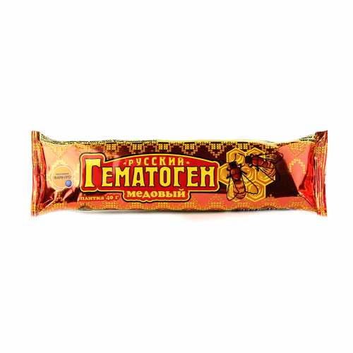 Гематоген Русский с медом Плитки в Казахстане, интернет-аптека Рокет Фарм