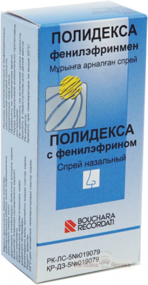 Полидекса с фенилэфрином Спрей в Казахстане, интернет-аптека Рокет Фарм