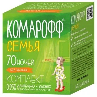 Комарофф Семья жидкость 70 ночей+электроприбор Набор в Казахстане, интернет-аптека Рокет Фарм