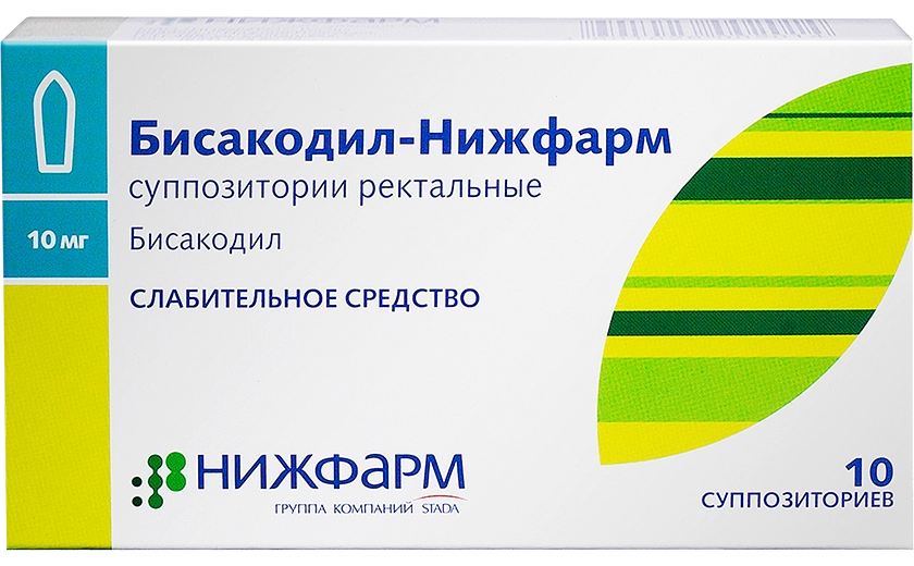 Бисакодил Нижфарм Суппозитории в Казахстане, интернет-аптека Рокет Фарм