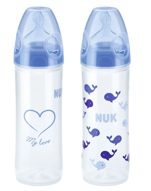 Nuk New Classik PP с силиконовой соской FC нейтральная 250мл размер 2 10225139 Бутылочки пластиковые
