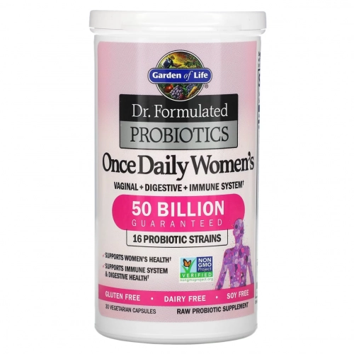 Dr. Formulated Probiotics Once Daily Women's Капсулы в Казахстане, интернет-аптека Рокет Фарм