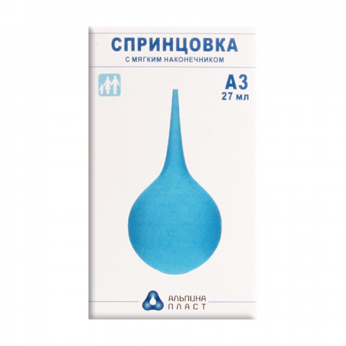 Спринцовка 3А пластизольная ПВХ Спринцовки в Казахстане, интернет-аптека Рокет Фарм