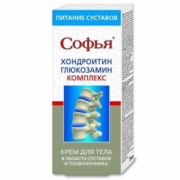 Софья для тела Хондроитин-Глюкозамин комплекс Крем в Казахстане, интернет-аптека Рокет Фарм