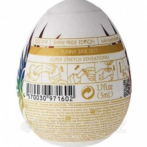 TENGA Egg Мастурбатор яйцо Shiny Pride Edition  в Казахстане, интернет-аптека Рокет Фарм