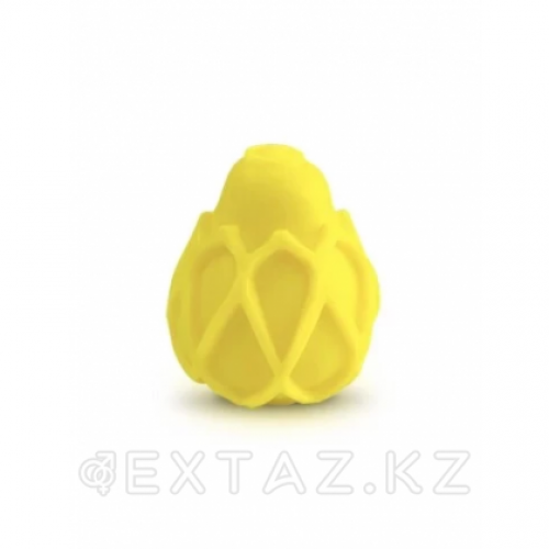 Gvibe Gegg Yellow - яйцо-мастурбатор, 6.5х5 см. желтый  в Казахстане, интернет-аптека Рокет Фарм