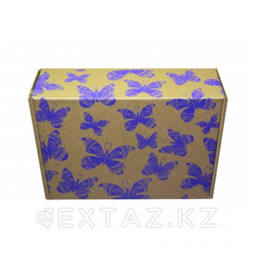 Коробка "Бабочки" бурая (230*170*80)  в Казахстане, интернет-аптека Рокет Фарм