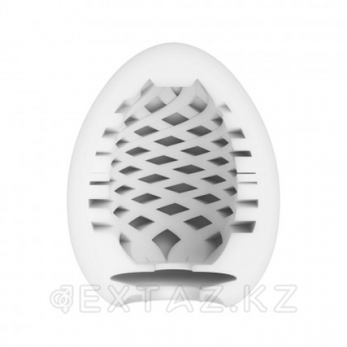 Tenga Wonder Mesh - Мастурбатор-яйцо из новой коллекции, 6.1х4.9 см Белый  в Казахстане, интернет-аптека Рокет Фарм