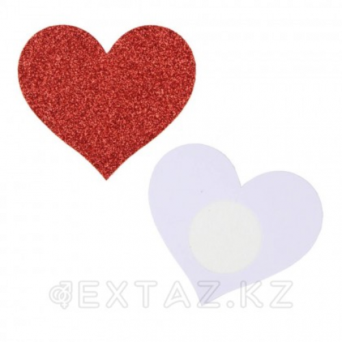 Пэстисы Glitter heart (накладки на грудь)  в Казахстане, интернет-аптека Рокет Фарм