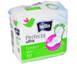 Прокладки Белла Bella Perfecta Green drainette Air гигиенические Прокладки в Казахстане, интернет-аптека Рокет Фарм