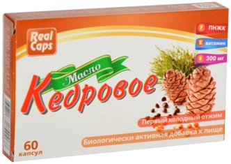 Кедрового ореха масло Капсулы в Казахстане, интернет-аптека Рокет Фарм