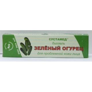 Зеленый огурец Биогель для проблемной кожи Гель в Казахстане, интернет-аптека Рокет Фарм