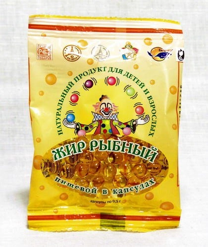 Рыбий жир ламинарии экстракт Капсулы в Казахстане, интернет-аптека Рокет Фарм